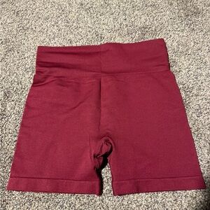 Muse Women's Deep Red Bike Shorts
